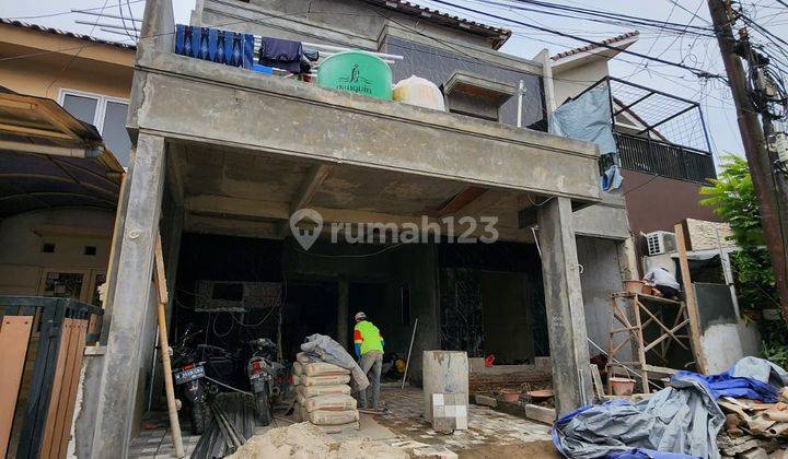 Rumah 2 Lantai Tegency Melati Mas Tahap Pembangunan 1