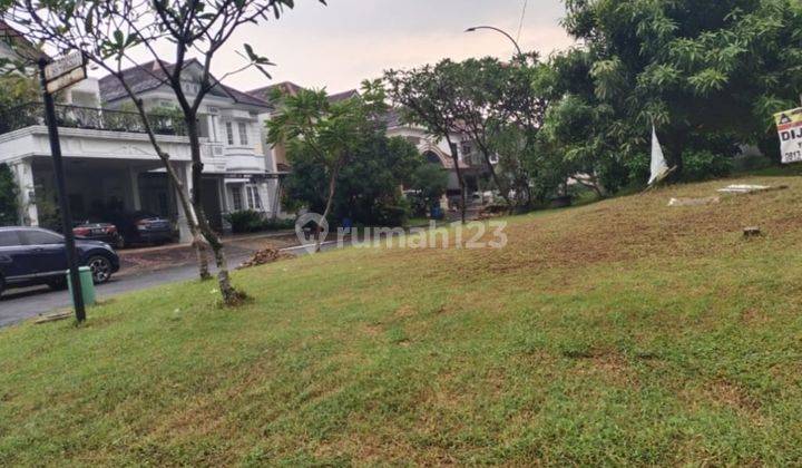 Kavling Hoek Depan Taman Dalam Cluster Kota Wisata Cibubur 1