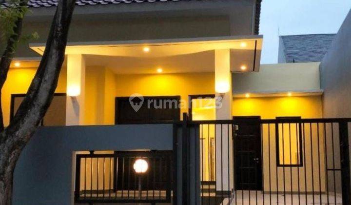 Rumah 1 lantai siap huni di bsd anggrek loka 1