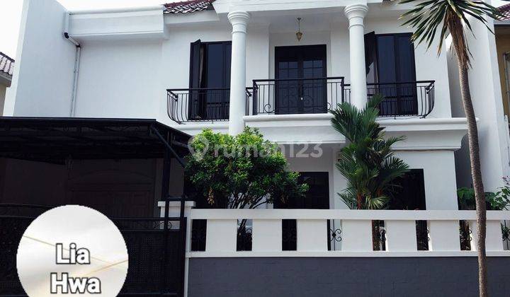 Dijual rumah 2 lantai dengan furnish di villa melati mas 1