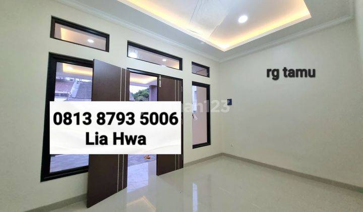 Dijual rumah baru murah 2 lantai di villa melati mas serpong 2