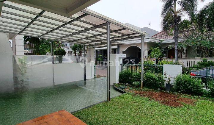 Dijual rumah bagus 1 lantai di villa melati mas bsd serpong 2