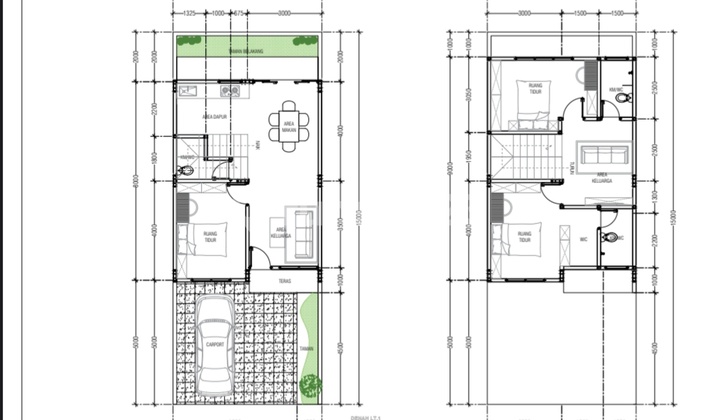 2 Unit Rumah Baru 2 Lantai On Progress Di Villa Melati Mas Serpong 2