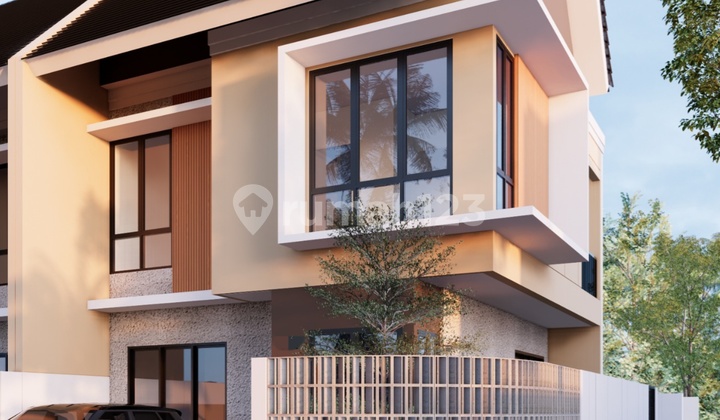 Rumah Baru 2 Lantai On Progress Di Villa Melati Mas Serpong