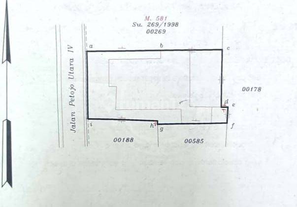 Jual Rumah Tua Petojo Utara Cocok Utk Kost,workshop, Gudanga 1