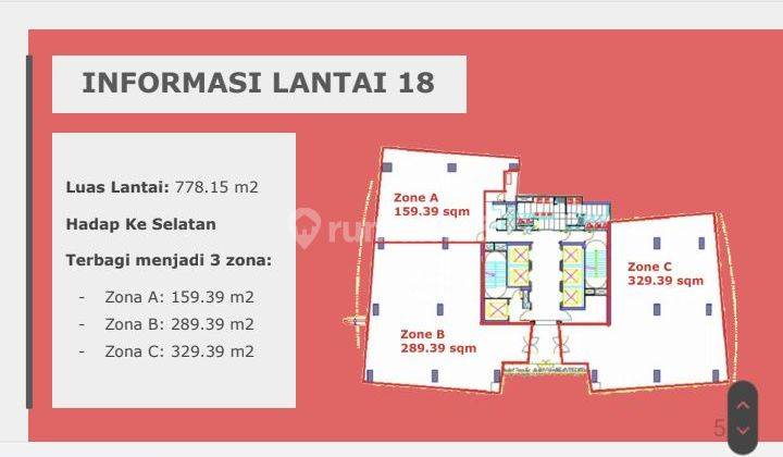 Jual Ruang Kantor Tb Simatpang  Wisma MRA, lantai 18, Mutah, Jarang Ada, Furnished 2