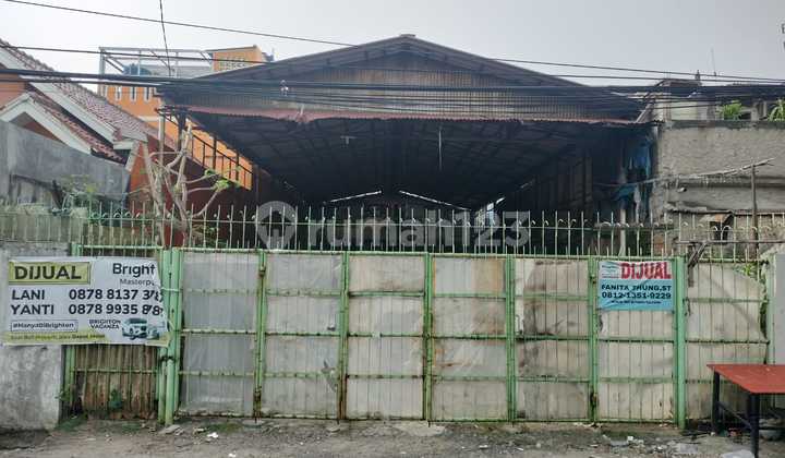 Jual Tanah Kemanggisan Raya Dekat Tokem Pinggir Jalan Murah Jarang Ada