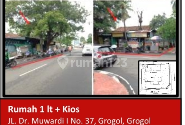 Jual Rumah Tua Hitung Tanah Muwardi 1 Murah Jarang Ada