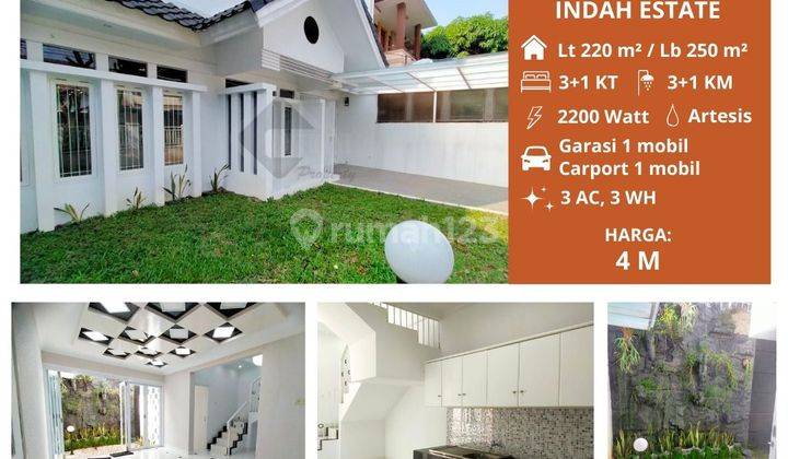 Rumah Baru Lux Batununggal Indah Estate Bandung Dkt Tol Buah Batu,moh Toha Jarang Ada Siap Huni Mewah 2lt Desain Modern Kwalitas Terbaik 100%gress  1