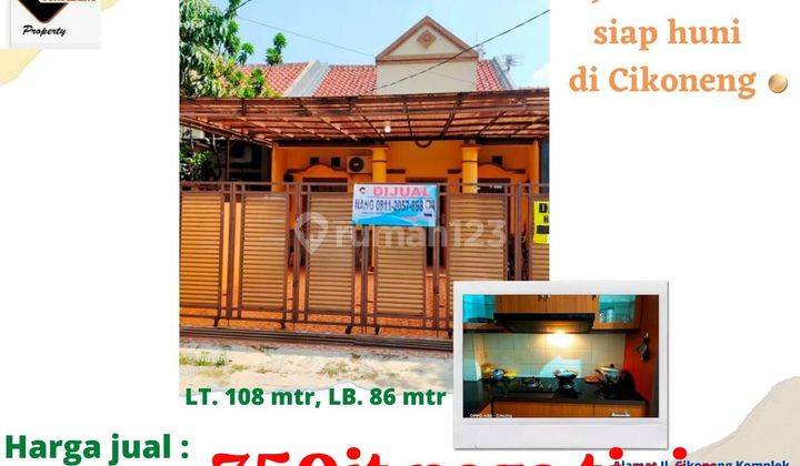 Rumah Murah Siap Huni Dkt Podomoropark Stt Telkom Ciganitri Jarang Ada Desain Modern Minimalis Bagus  1