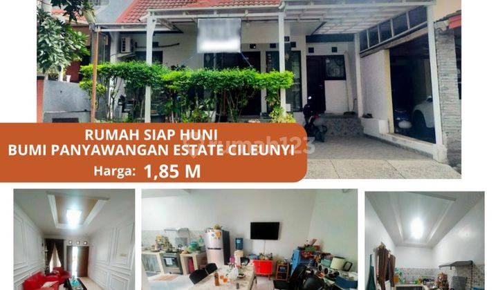 Jual Cepat Bumi Panyawangan Estate Cileunyi Dkt Tol Cileunyi Gedebage Summarecon Jarang Ada Luas 1,5 Lt Bagus Siap Huni Harga Terjangkau 1 M An Desain Modern Kokoh Mewah Asri  1