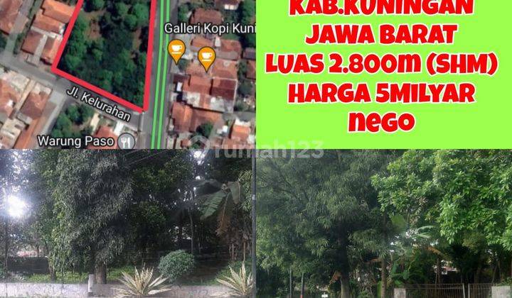 Di jual Murah,Tanah di Kuningan Jl.siliwangi.strategis Cck U/Usaha. 1