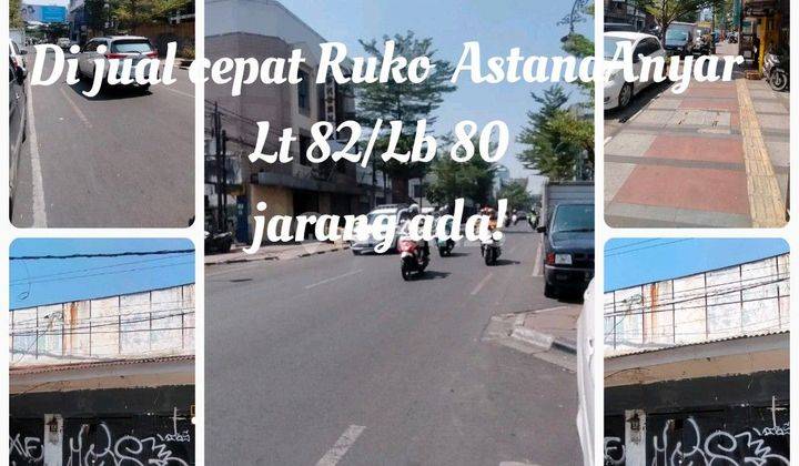 Jual cepat Ruko murah Astana Anyar jl. Jend Sudirman lokasi Tengah Bandung Dkt Dulatif, Tamim, pasar Baru alun alun jarang ada sekali cck U/ Toko /usaha/ kantor  1