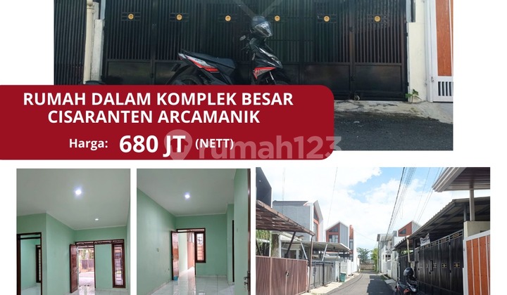 For Quick Sale: Affordable House in Arcamanik Cisaranten, 125M², Around 600 Million