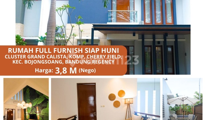 Di Jual Rumah Lux Mewah 2 Lt Bonus Full Furnished Berkualitas Komplek Cherry Field Dkt Exit Tol Buah Batu Podomoropark, Jarang Ada Murah Tanah Luas Desain Modern Di Jual Rumah Lux Mewah 2 Lt Bonus Full Furnished Berkualitas Komplek Cherry Field Dkt Exit Tol Buah Batu Podomoropark, Jarang Ada Murah Tanah Luas Desain Modern