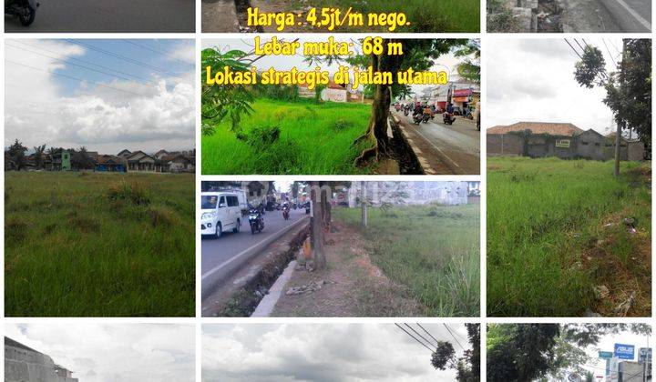 Jual Cepat Tanah Murah Mainroad Jalan Utama Jl Raya Kopo Katapang Lok Strategis Dekat Taman Kopo Katapang Tanah Luas Sangat 5700 Cck U/ RS/ Supermarket/ Kantor Dll 1