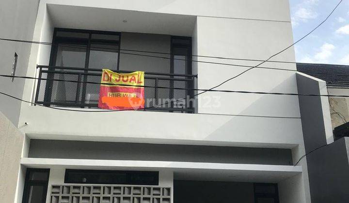 Rumah Baru Lux Mewah 2 Lt Margahayu Raya Dkt Metro Mim Bagus Jarang Ada Harga 1 M An,ada Taman Belakang  2