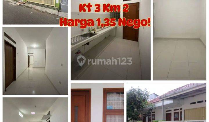 Jual Cepat Rumah Murah Tanah Luas Komplek Margahayu Raya Mim Soekarno Hatta Siap Huni Baru Renov Jarang Ada  1