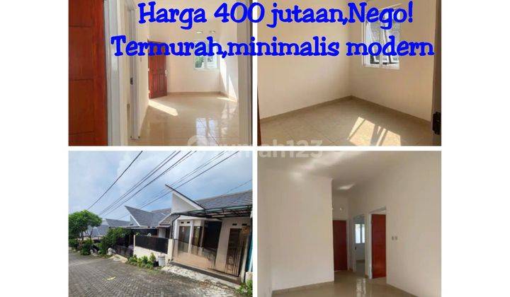 Jual Cepat Rumah Murah Komplek Ujung Berung Jati Endah Siap Huni Desain Modern Minimalis Kekinian Termurah Jarang Ada Harga 400 Jutaan,harga Nego Termurah  1