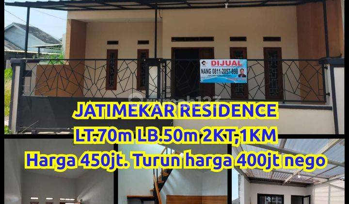 Jual Cepat Rumah Murah  Jati Mekar ,Malakasari Baleendah Bandung Rumah baru 400 Juta Nego siap Huni Bagus Bangunan 1,5 Lt Jarang Ada ,desain Minimalis Modern  1