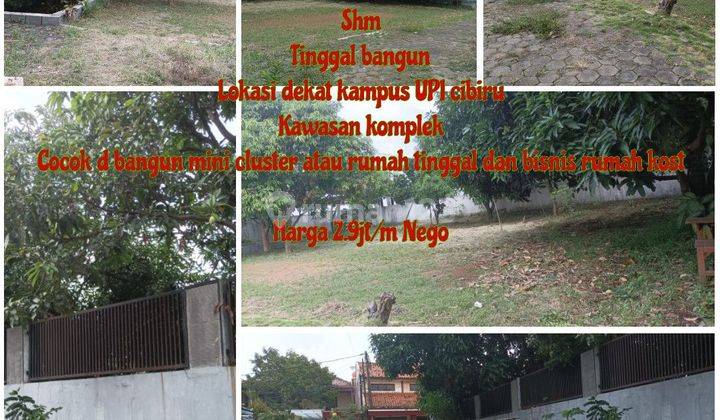 Jual Cepat Tanah Kavling Murah Komplek Cibiru Indah Dkt Kampus UPI,Tanah Luas Murah Cck U/ Kost an,mini cluster/ Rumah Tinggal,Jarang Ada Tanah Siap Bangun  1