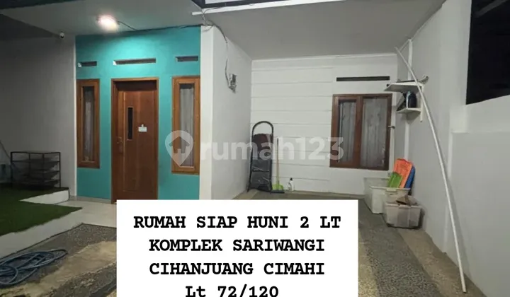 Rumah Siaphuni 2lt Komplek Sariwangi Cihanjuang Cimahi Dkt Polban