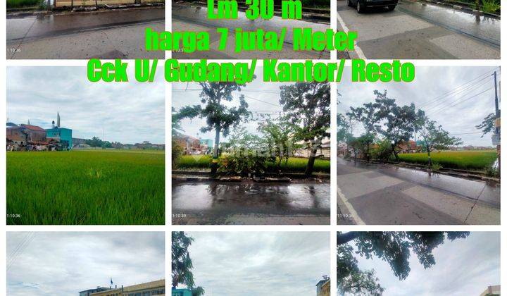 Di Jual Tanah Luas Jalan Cimencrang Gedebage Dkt Mesjid Aljabbar, Summarecon Gedebage,Kampus UIN Tanah Luas Cck U/Gudang / Kantor/ Resto/Cafe Dll 1