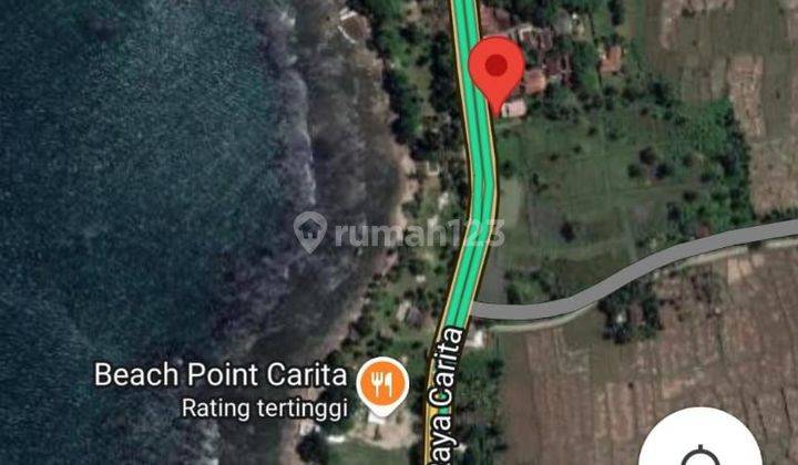 Jual Cepat Tanah Murah U/Perumahan /Villa Dekat Pantai Carita Pandeglang Banten,Tanah Luas Sangat Lokasi Strategis View Pantai ,Sudah Ada Rumah Contoh  2