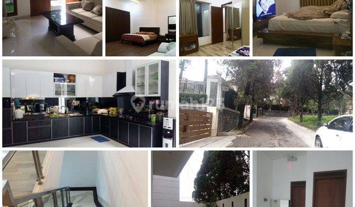 Di Jual Rumah Lux Mewah 2lt Sayap Setiabudi Dkt Upi Gerlong Jarang Ada Tanah + Bangunan Luas Kokoh Asri Sejuk Cck U/ Villa/ Rumah Tinggal  2