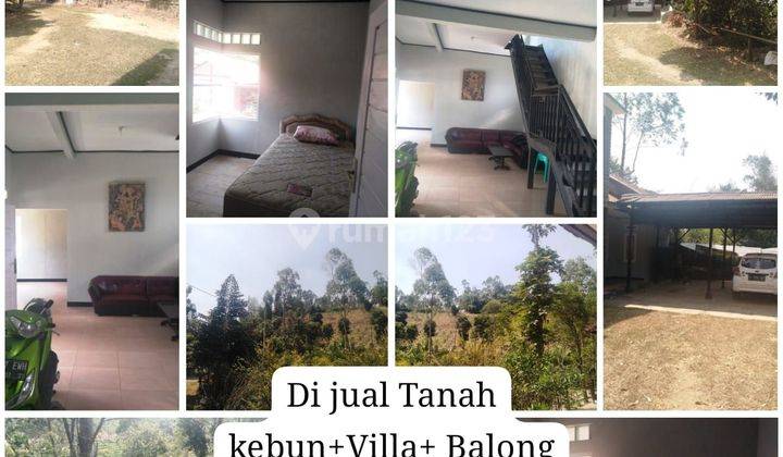 Di Jual Cepat Tanah Kebun + Villa+ Balong Lokasi Lebak Muncang Ciwidey Dkt Kantor Kecamatan Ciwidey,Tanah Kebun Luas Ada  Pohon  Kopi Duren Sawo Dll+ Ada villanya Biasa Di Sewakan Harian Dan Week End,Cck U / Investasi  1