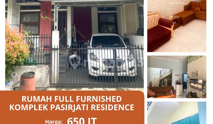 Rumah Murah Siap Huni 2 Lt Pasir Jati Jatiendah Full Furnish Bagus