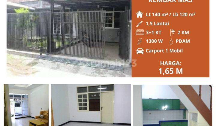 Di Jual Cepat Rumah Murah Komplek Kembar Harga 1 M An Jarang Ada Bangunan 1,5 Lt Murah Jarang Ada Lokasi Strategis Dkt Tol Moh Toha Buah Batu  1