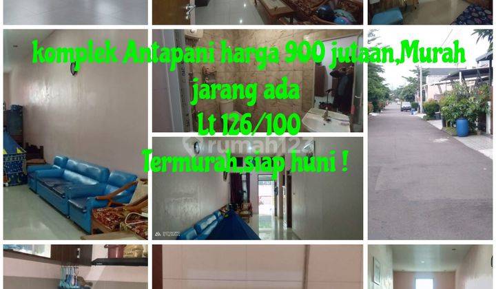 Jual Cepat Rumah Murah Komplek Antapani Dkt Terminal Antapani Arcamanik Jarang Ada Termurah Siap Huni Tanah Luas,harga Nego Rumah Antapani  1