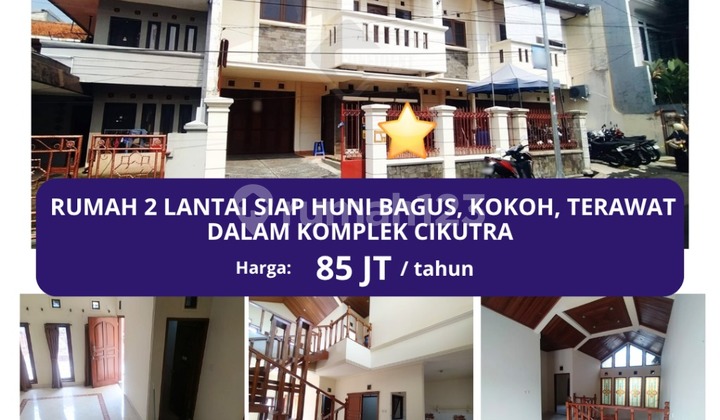 For Rent: Affordable Strong Well-Maintained 2-Story House in Cikutra Pahlawan