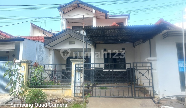 Selling Bumi Adipura cluster house, Early Phase, Front Position