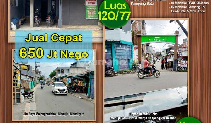 DIJUAL CEPAT !! Rumah & Toko Strategis Murah di Bandung 12
