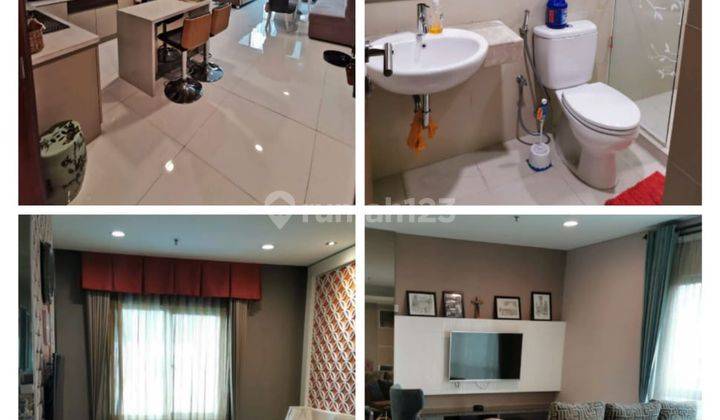 Disewakan Tahunan Apartemen Waterplace De Residence, Pakuwon Mall 2