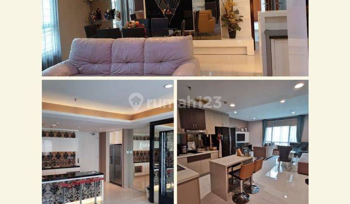 Disewakan Tahunan Apartemen Waterplace De Residence, Pakuwon Mall 5
