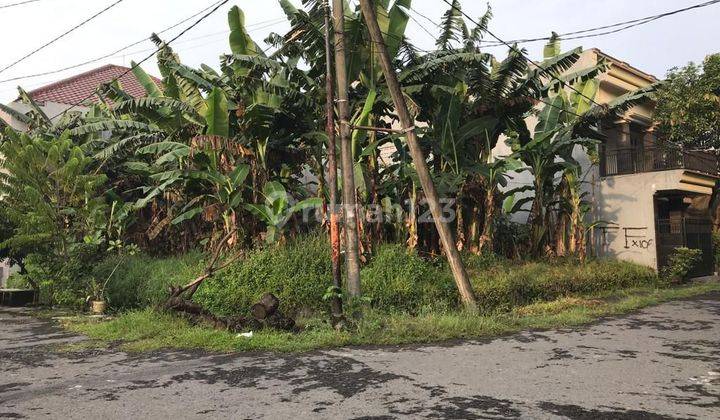 Tanah kavling Pojok siap bangun Taman pondok jati sidoarjo 1