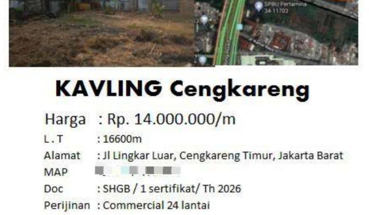 Dijual Tanah Di Cengkareng Timur, Jakarta Barat 1