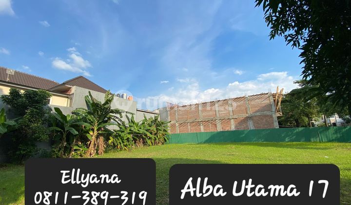 For Sale Plot in Sutera Renata, Alba Cluster, Alam Sutera - Tangerang