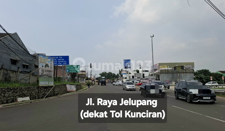 Dijual Tanah Strategis Jalan Raya Jelupang, Serpong Utara - Tangerang Selatan