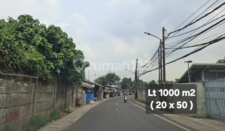 Dijual Tanah Strategis Jalan Raya Jelupang, Serpong Utara - Tangerang Selatan