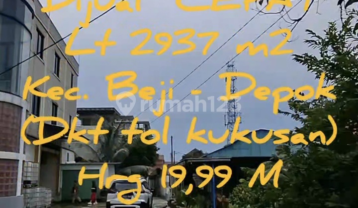 Calculate Land Workshop, House, Kukusan-Beji, Depok Calculate Land Workshop, House, Kukusan-Beji, Depok