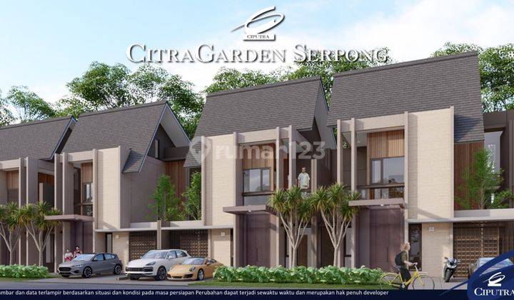 Dijual Rumah 2 Lt Di Citra Garden Serpong 1