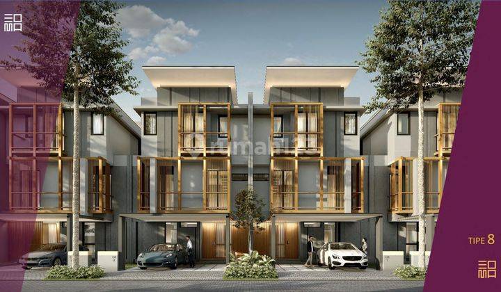 Dijual Rumah 3 Lt Tipe 8 Di Cluster Eonna, Bsd City 1