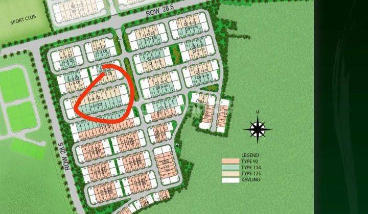 Dijual Murah Rumah Cluster Ilustria, Eminent Bsd City 2