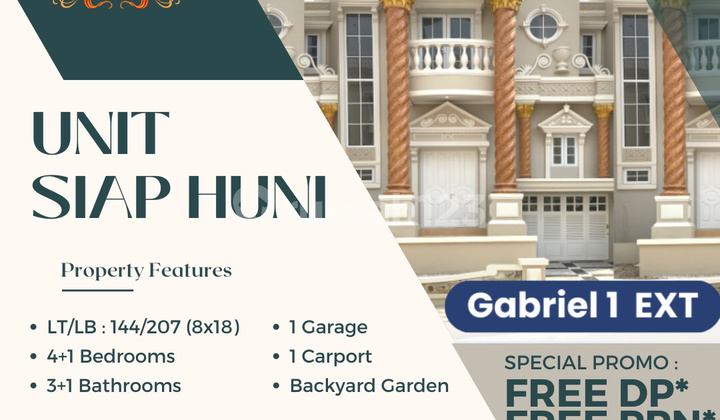 Di Jual Rumah Siap Huni Angel Residence Kalideres Jakarta Barat Type Gabriel 1 Extenxion 1