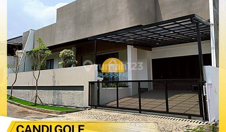 Rumah Baru Mewah Strategis Siap Huni di candi Golf 2