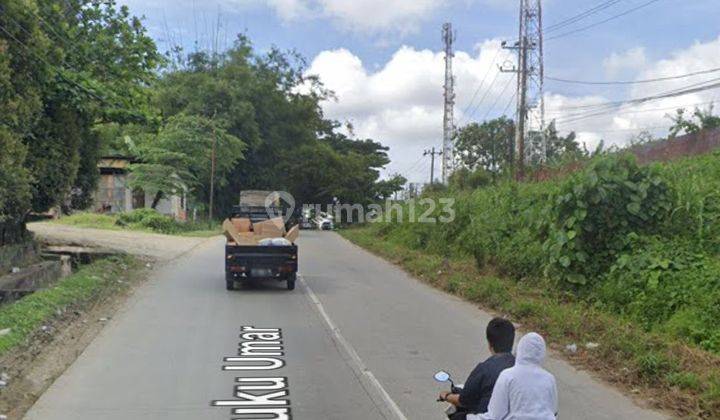 Tanah sdh Uruk datar di pinggir jalan Samarinda 1